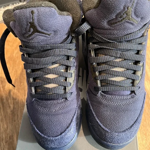 Navy Air Jordan 5’s - Picture 2 of 5